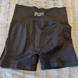 Victoria's Secret PINK Black Bike Shorts
